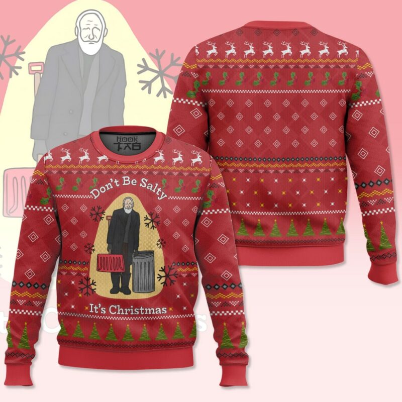 Old Man Marley Home Alone Ugly Sweater