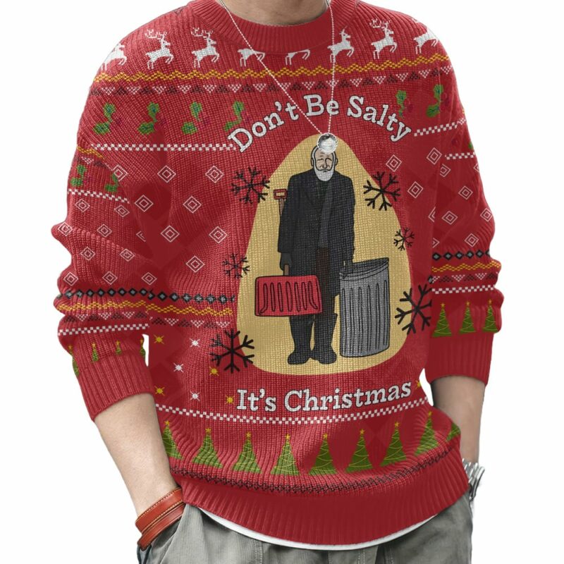 Old Man Marley Home Alone Ugly Sweater