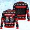 We're Here To Fuck Shit Up Step Brothers Ugly Sweater