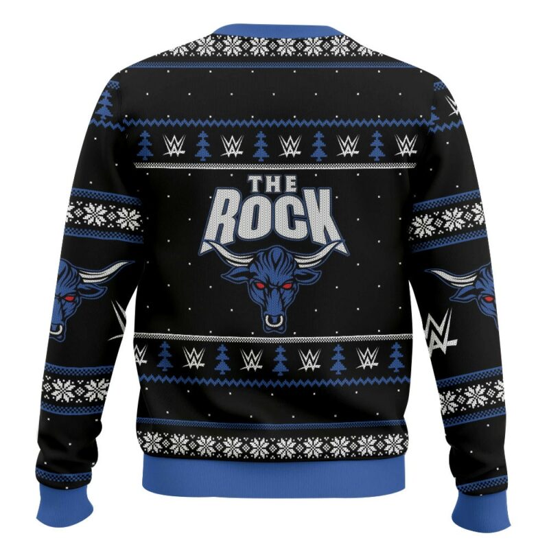 The Rock WWE Ugly Sweater