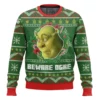 Beware Ogre Shrek Ugly Sweater