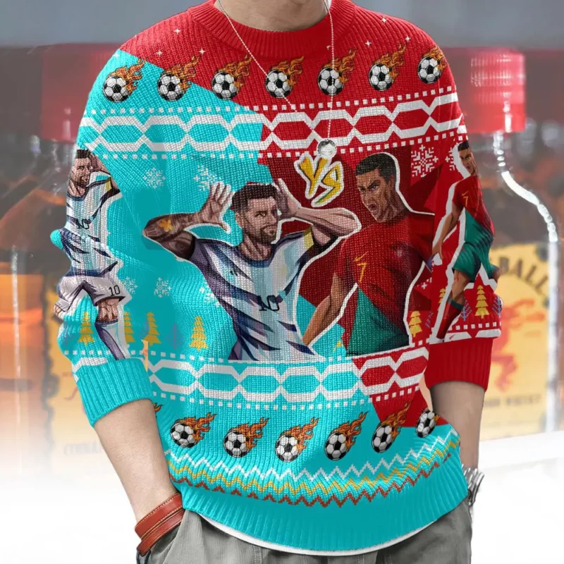 Ronaldo Messi Ugly Sweater