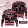 Personalized Inter Miami Ugly Sweater