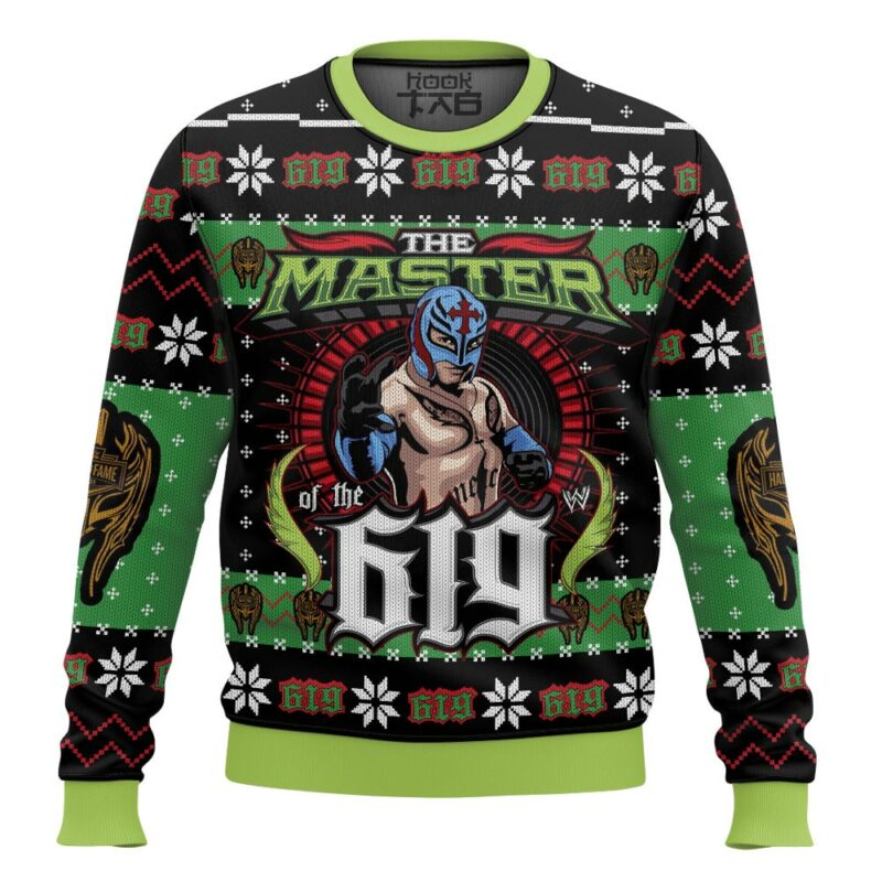 The Master Of The 619 Rey Mysterio Ugly Sweater