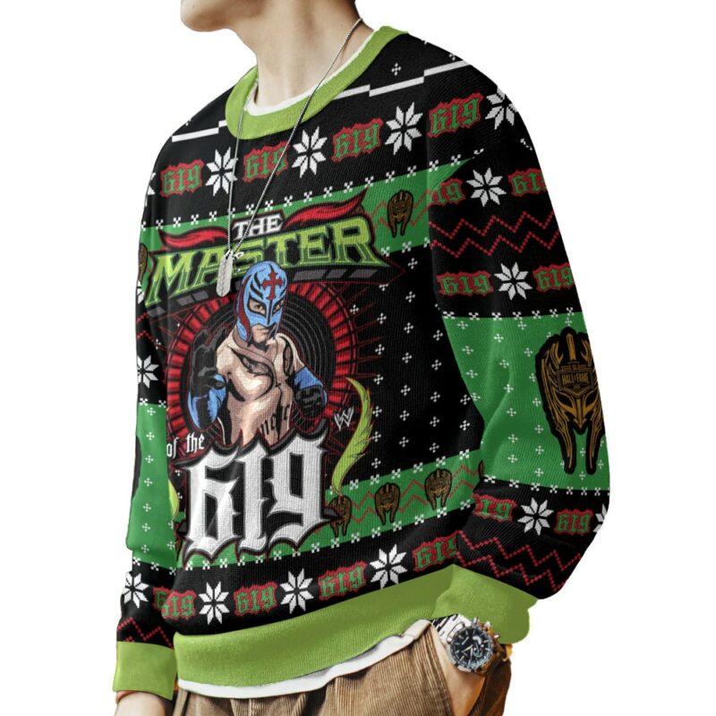 The Master Of The 619 Rey Mysterio Ugly Sweater