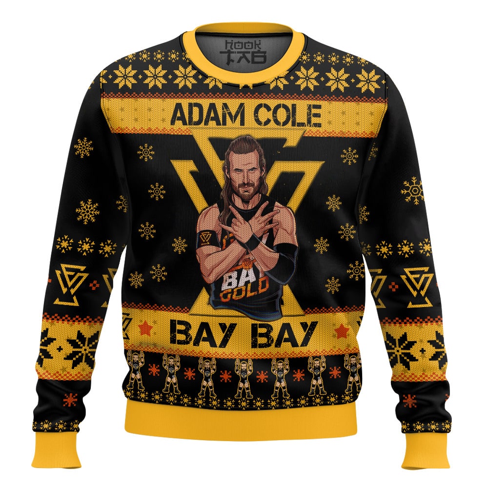 Adam Cole Bay Bay Adam Cole Ugly Sweater