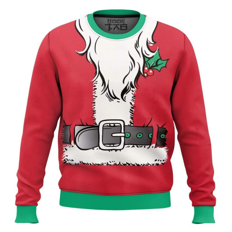 Mr. Santa Outfit Christmas Ugly Sweater