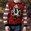 Black Cat Snowflake Ugly Christmas Sweater