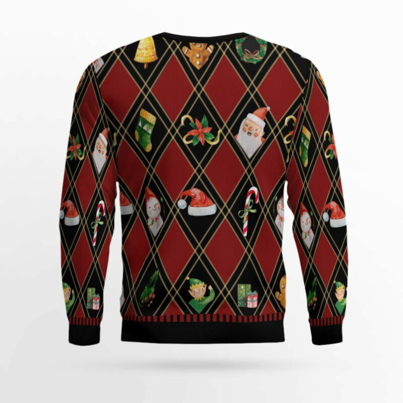 Christmas Symbols Ugly Christmas Sweater