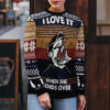 Fishing I Love It Ugly Christmas Sweater