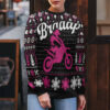 Braaap Moto Ugly Christmas Sweater (Pink Version)