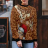 Giraffe Funny Ugly Christmas Sweater