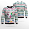 Be A Unicorn Ugly Christmas Sweater