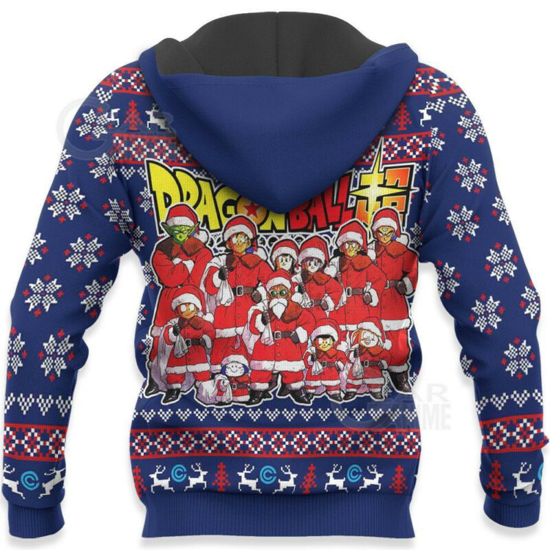 3D Anime Dragon Ball Capsule Custom Fandom Ugly Christmas Sweater VA211037