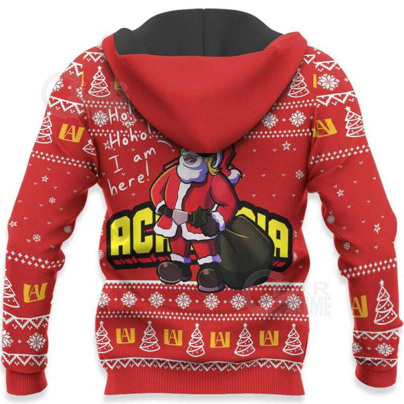 3D Anime My Hero Academia Santa Custom Fandom Ugly Christmas Sweater VA310154