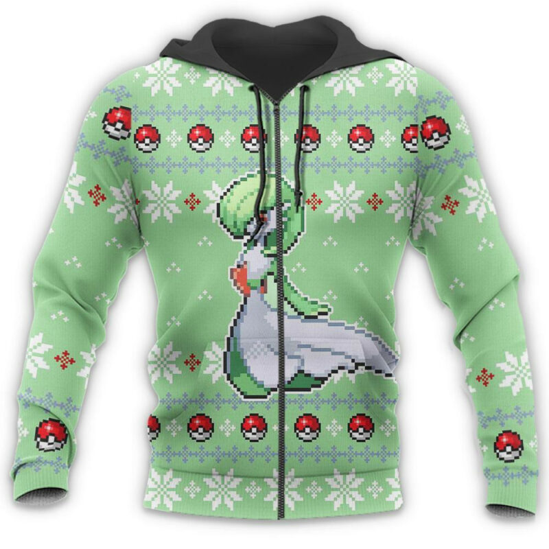 3D Anime Pokemon Gardevoir Custom Fandom Ugly Christmas Sweater