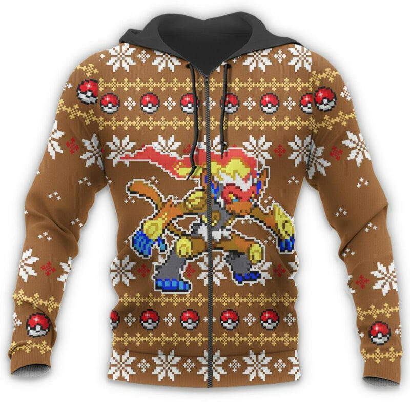 3D Anime Pokemon Dragonite Custom Fandom Ugly Christmas Sweater