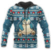 3D Anime Pokemon Snorlax Custom Fandom Ugly Christmas Sweater VA308082