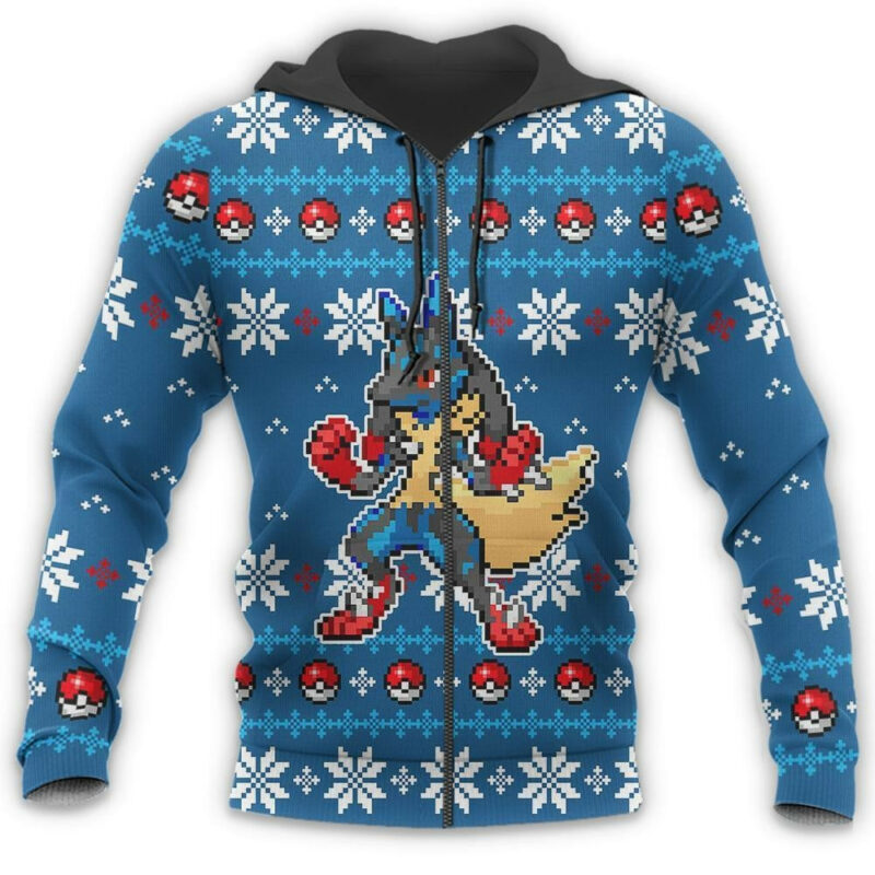 3D Anime Pokemon Custom Fandom Ugly Christmas Sweater