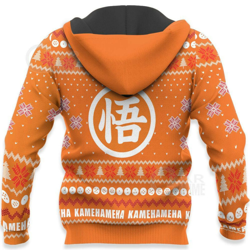 3D Anime Dragon Ball Goku Kid Custom Fandom Ugly Christmas Sweater VA211046