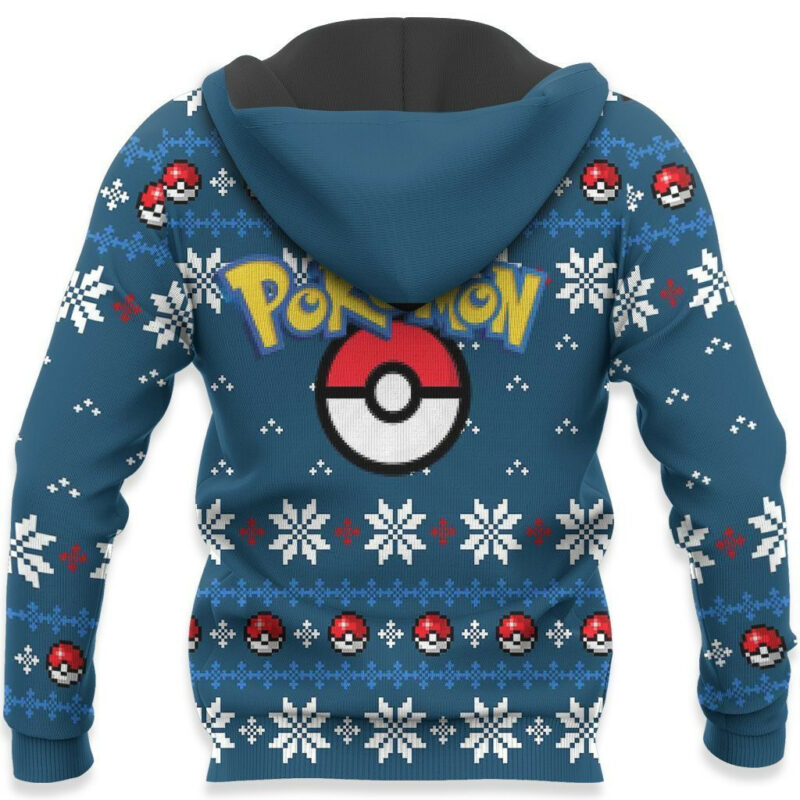 3D Anime Pokemon Greninja Custom Fandom Ugly Christmas Sweater