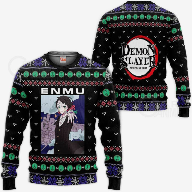 Tamio Enmu Ugly Sweater Christmas Demon Slayer Anime Gift VA10