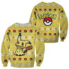 3D Anime Pokemon Mimikyu Custom Fandom Ugly Christmas Sweater