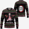 3D Anime Demon Slayer Nezuko Kamado Ugly Sweater Christmas Sweater