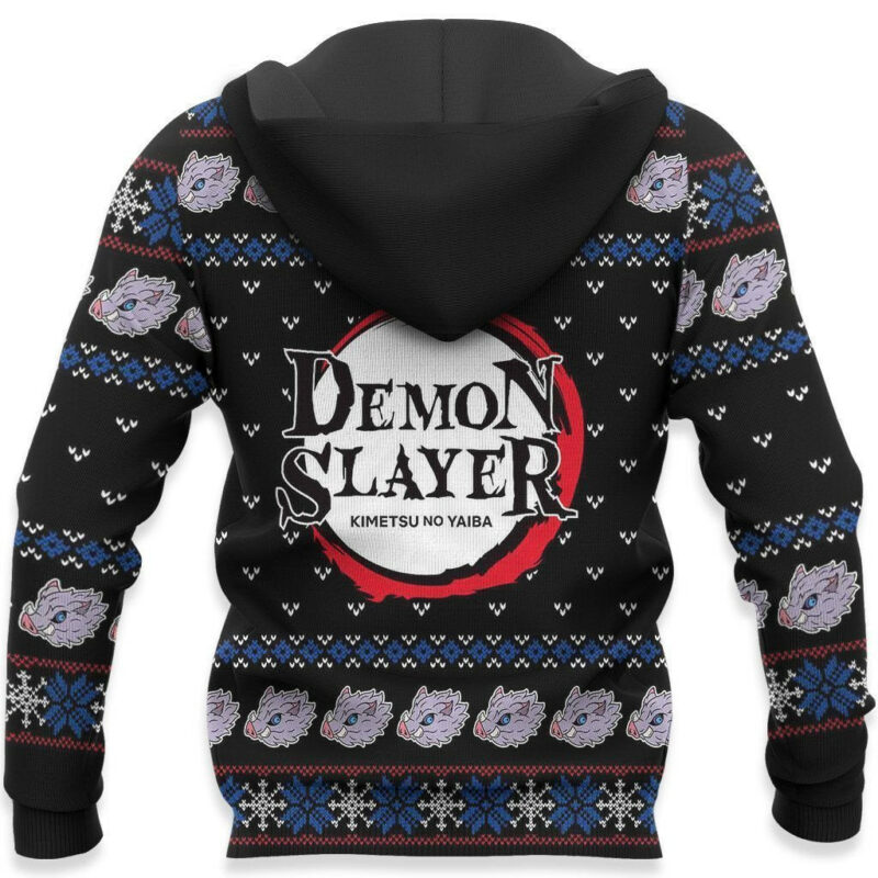 3D Anime Demon Slayer Inosuke Custom Fandom Ugly Christmas Sweater VA310108