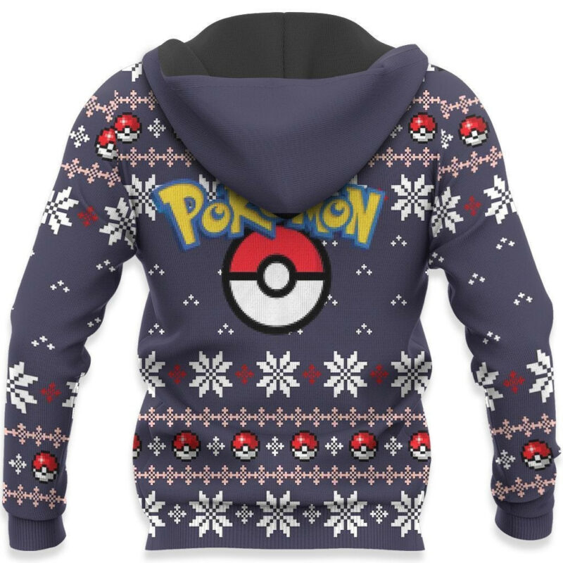 3D Anime Pokemon Gengar Custom Fandom Ugly Christmas Sweater