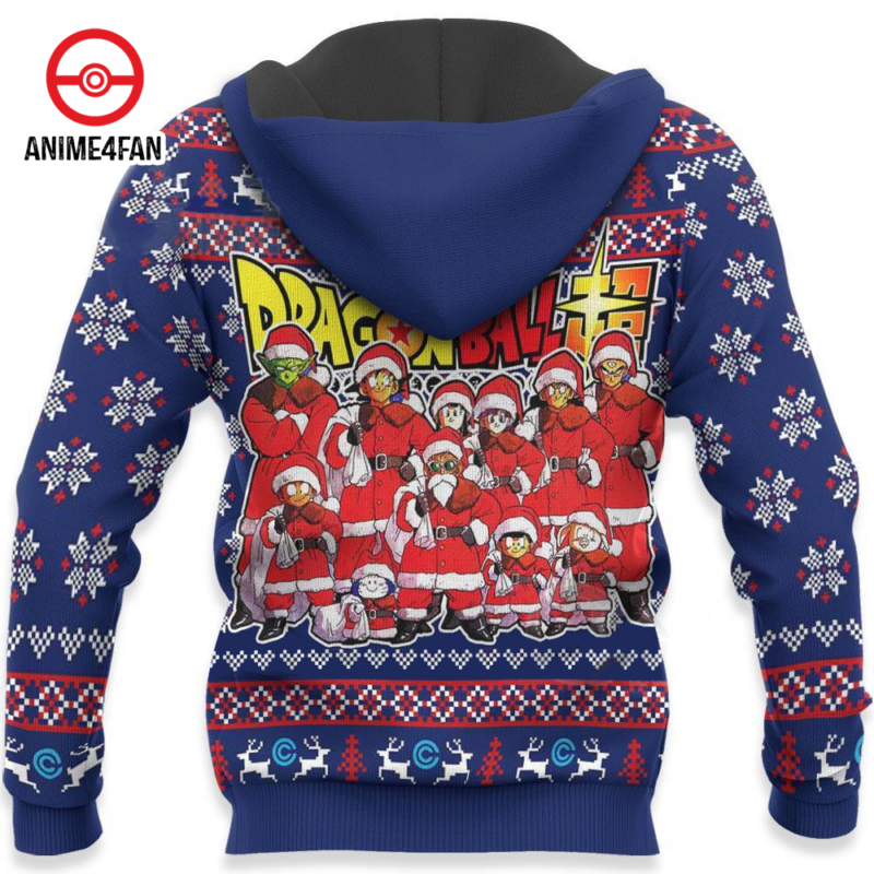 3D Anime Dragon Ball Capsule Custom Fandom Ugly Christmas Sweater VA211037