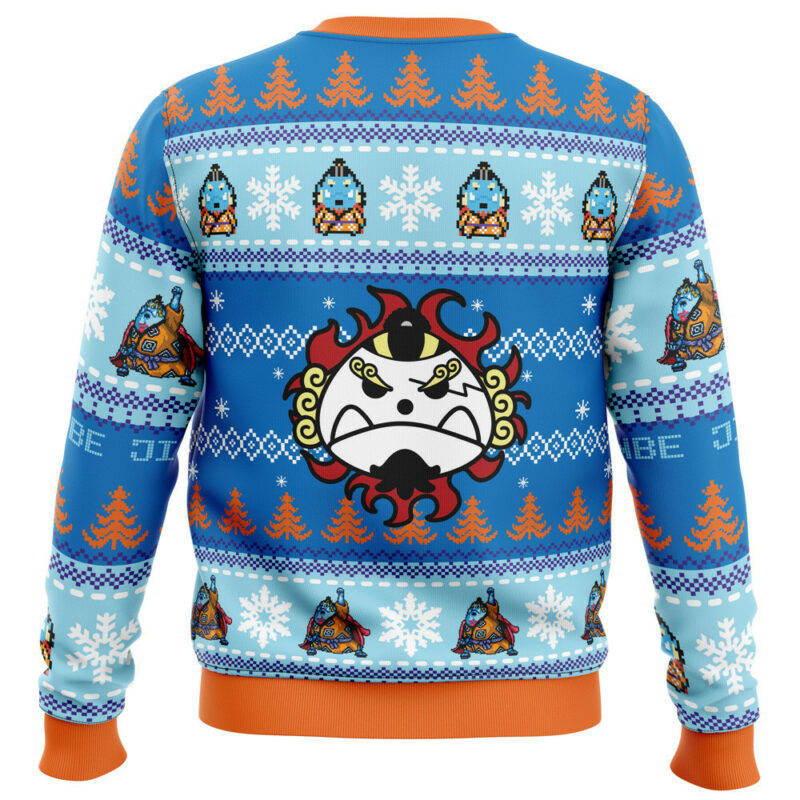 3D Anime One Piece Jinbe Custom Fandom Ugly Christmas Sweater VA308244