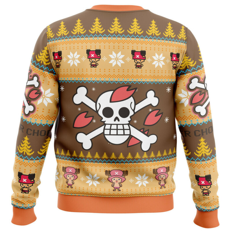 3D Anime One Piece Tony Chopper Custom Fandom Ugly Christmas Sweater