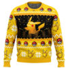 3D Anime Pokemon Electric Monster Custom Fandom Ugly Christmas Sweater