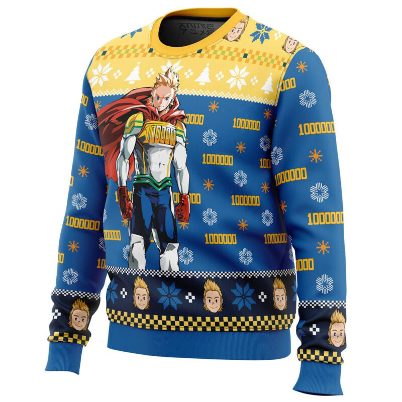 3D Anime My Hero Academia Lemillion Christmas Custom Fandom Ugly Christmas Sweater