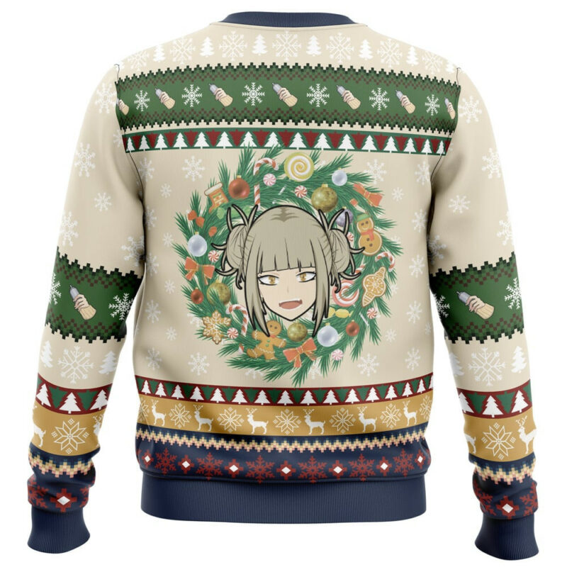 3D Anime My Hero Academia Himiko Tora Custom Fandom Ugly Christmas Sweater