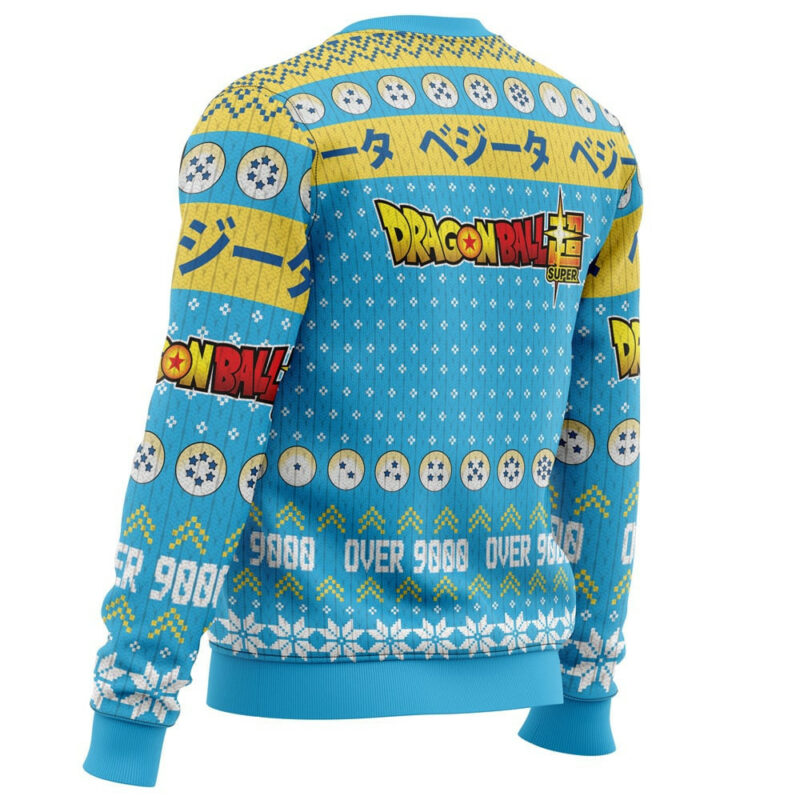 3D Anime Dragon Ball Vegeta Custom Fandom Ugly Christmas Sweater VA307017