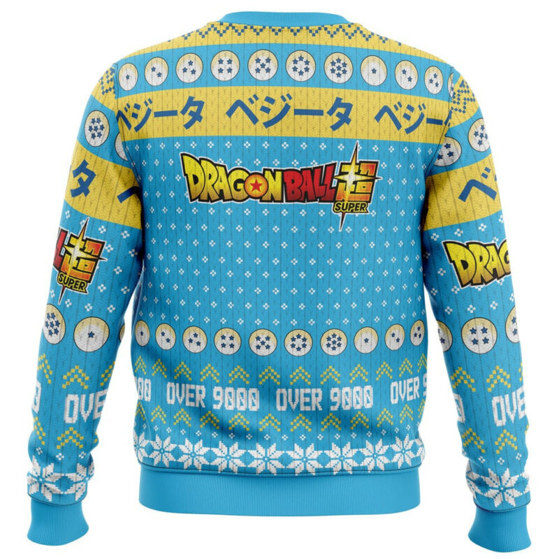 3D Anime Dragon Ball Vegeta Custom Fandom Ugly Christmas Sweater VA307017