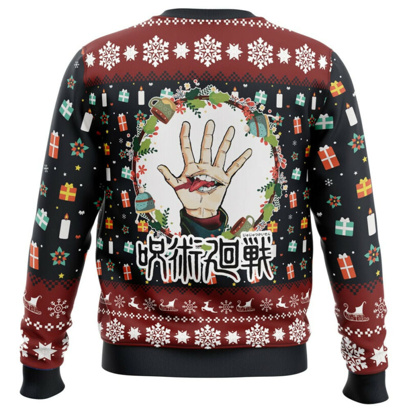 3D Anime Jujutsu Kaisen Sukuna Custom Fandom Ugly Christmas Sweater