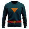 3D Anime Dragon Ball Heroes Goku God Custom Cosplay Costume Ugly Christmas Sweater