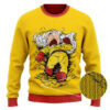 3D Anime Dragon Ball Krillin One Punched Man Parody Custom Ugly Christmas Sweater