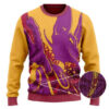 3D Anime Dragon Ball Z Vibrant Beerus Custom Fandom Ugly Christmas Sweater