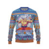 3D Anime Dragon Ball Ultra Instinct Goku Custom Fandom Ugly Christmas Sweater VA308064