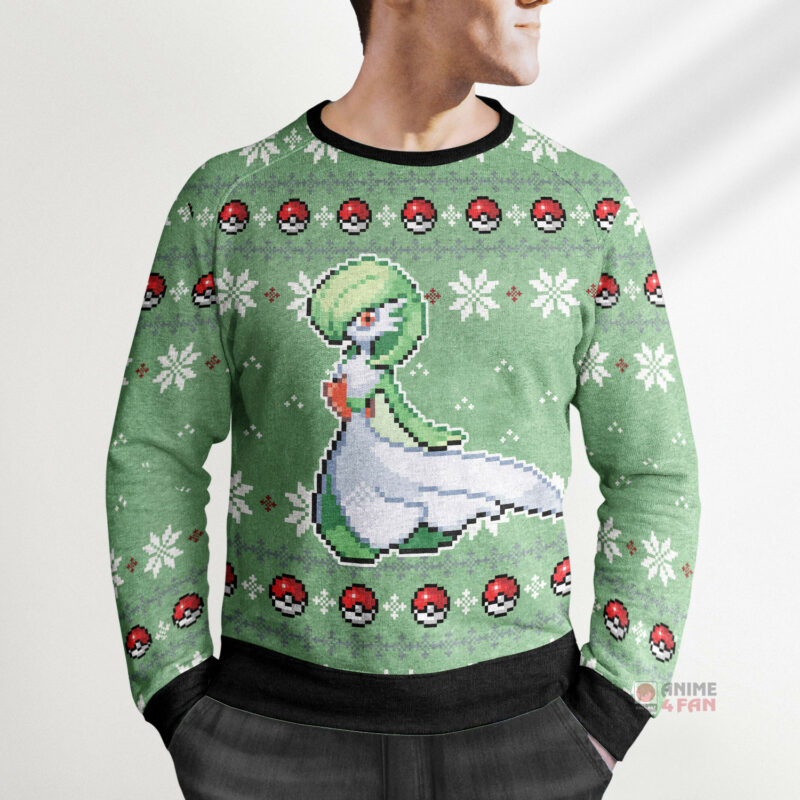 3D Anime Pokemon Gardevoir Custom Fandom Ugly Christmas Sweater