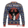 3D Anime My Hero Academia All Might Custom Fandom Ugly Christmas Sweater My Hero Academia VA308145