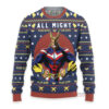 3D Anime My Hero Academia All Might Custom Fandom Ugly Christmas Sweater My Hero Academia VA308145