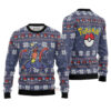 3D Anime Pokemon Garchomp Custom Fandom Ugly Christmas Sweater VA308237