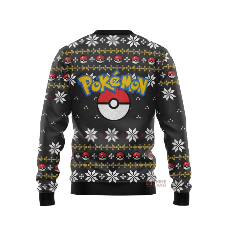 3D Anime Pokemon Umbreon Custom Fandom Ugly Christmas Sweater VA310070