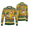 3D Anime Pokemon Pikachu Eevee Custom Fandom Ugly Christmas Sweater VA309060