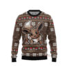 3D Anime Pokemon Eevee Custom Fandom Ugly Christmas Sweater VA309029